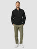 Everyday Half Zip Black