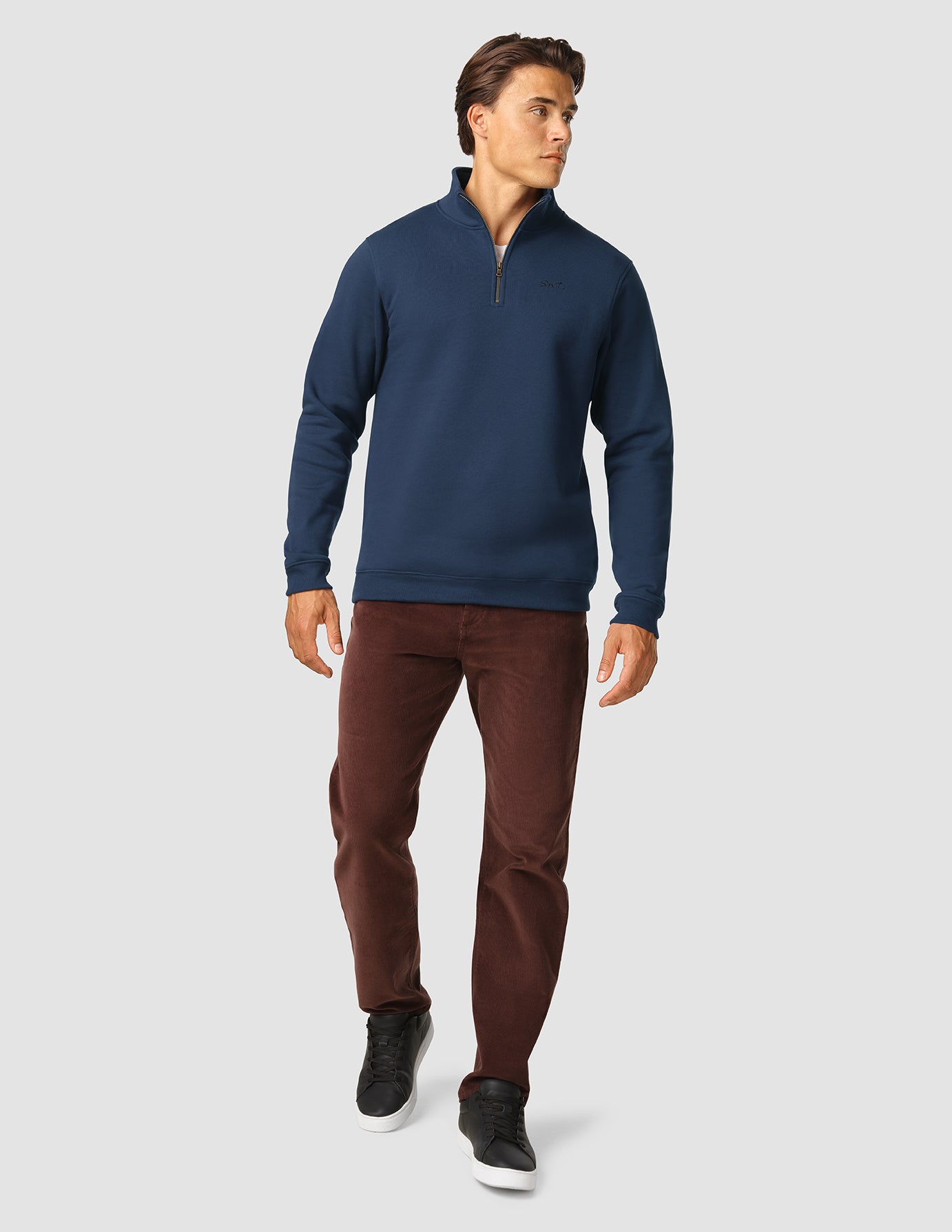 Everyday Half Zip Navy