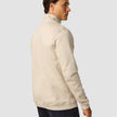 Everyday Half Zip Wooden Beige