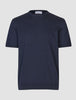 Everyday Knit Box Fit T-shirt Navy