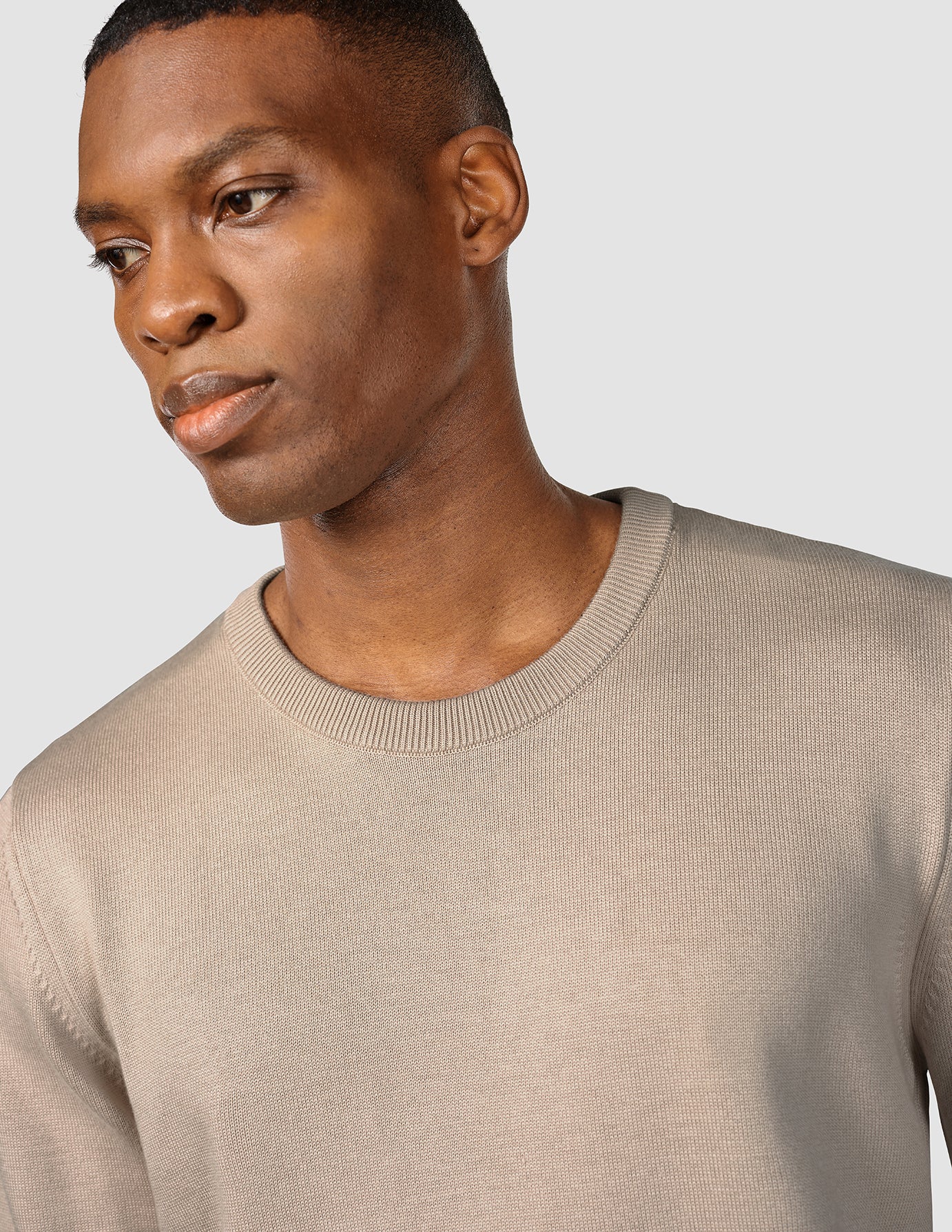 Everyday Knit Crewneck Birchwood