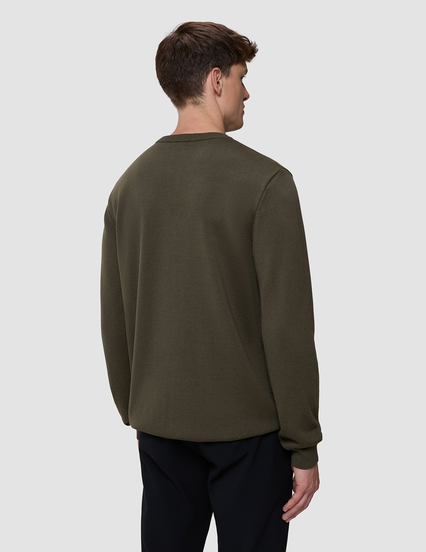 Everyday Knit Crewneck Nightfall Green
