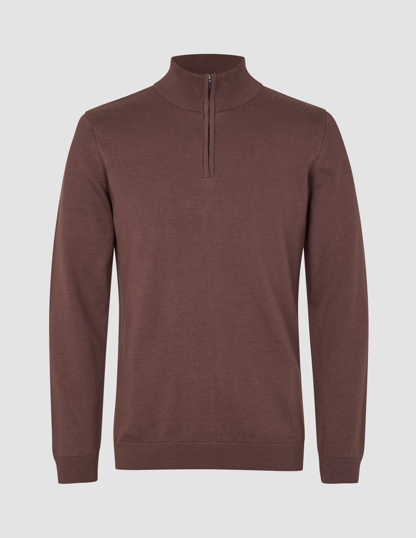 Everyday Knit Half Zip Espresso