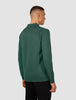 Everyday Knit Long Sleeve Polo Shadow Green