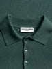 Everyday Knit Long Sleeve Polo Shadow Green