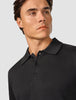 Everyday Knit Short Sleeve Polo Black