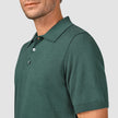 Everyday Knit Short Sleeve Polo Shadow Green