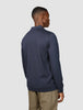 Everyday Knit Long Sleeve Polo Navy