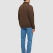 Everyday Half Zip Saddle Brown