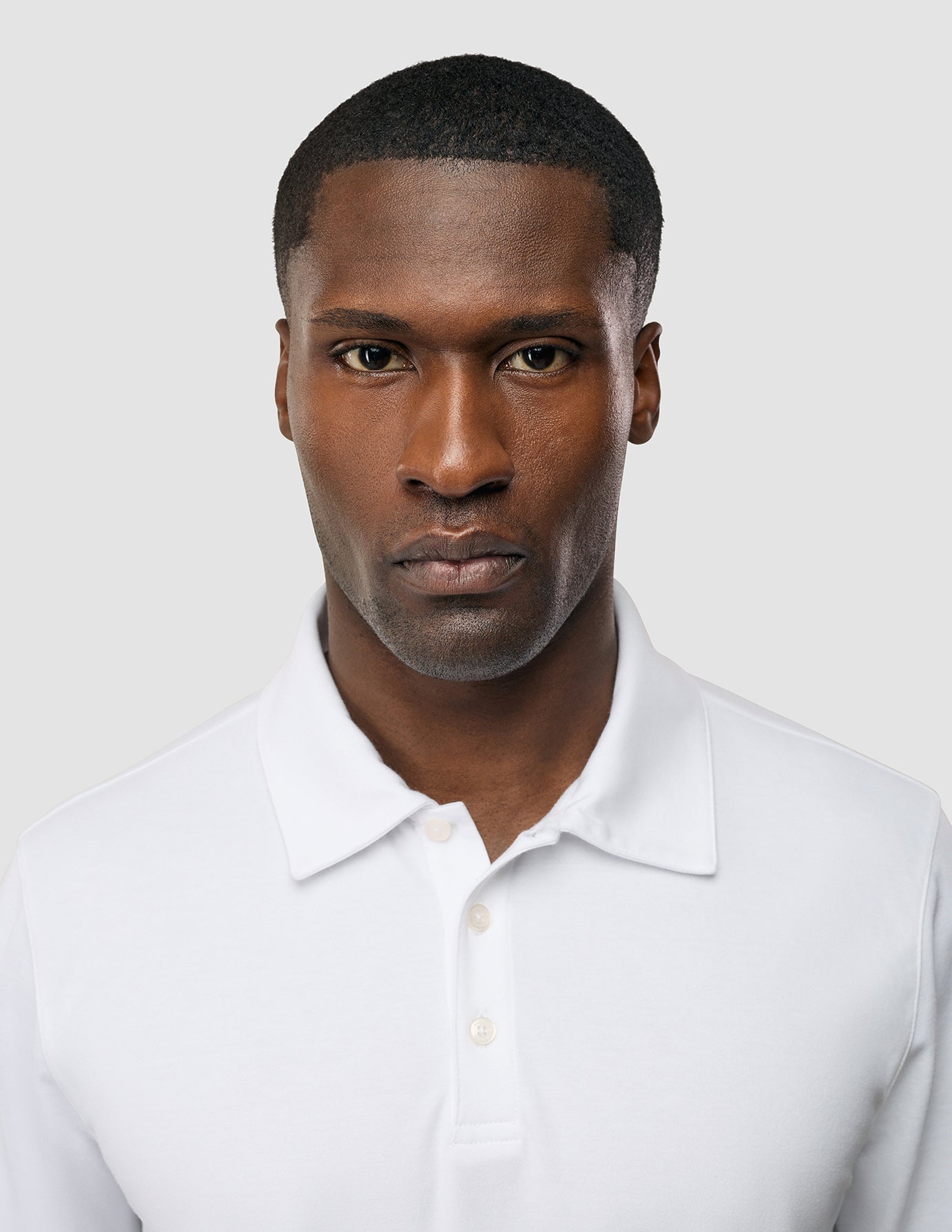 Evolve Pique Polo White