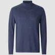 Fine Knit Turtleneck Navy