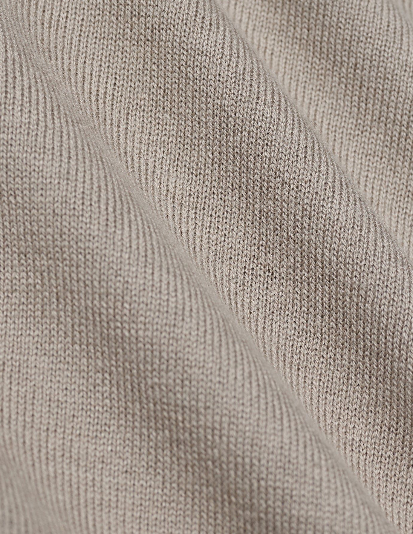 Fine Knit Turtleneck Dark Sand