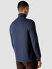 Fine Knit Turtleneck Navy