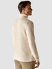 Fine Knit Turtleneck Off White