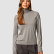 Fine Knit Turtleneck Dark Sand