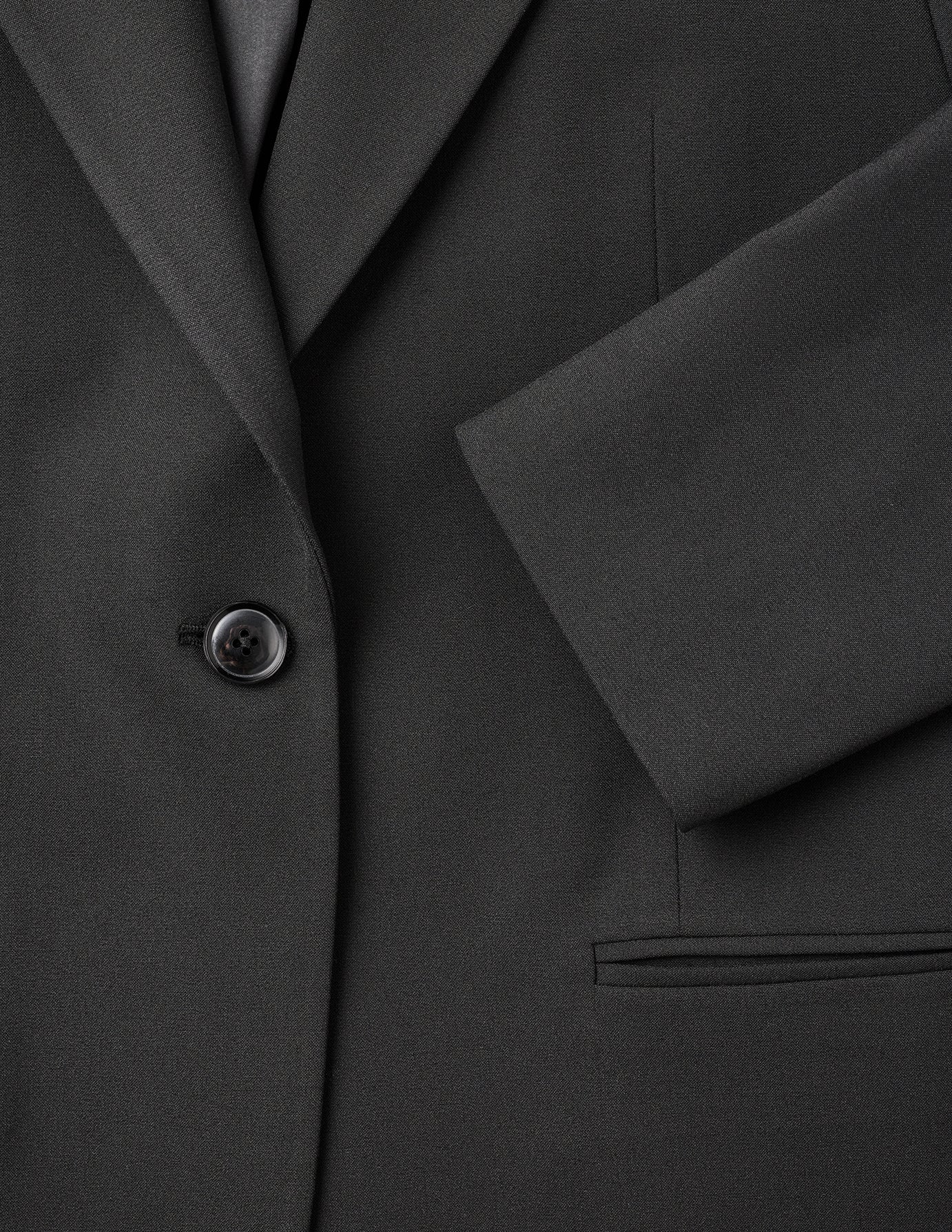 Essential Fitted Blazer Black