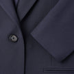 Essential Fitted Blazer Midnight Blue