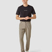 Heavy Edition Pants Slim Khaki Melange