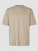 Heavy Box Fit T-shirt Stone Beige