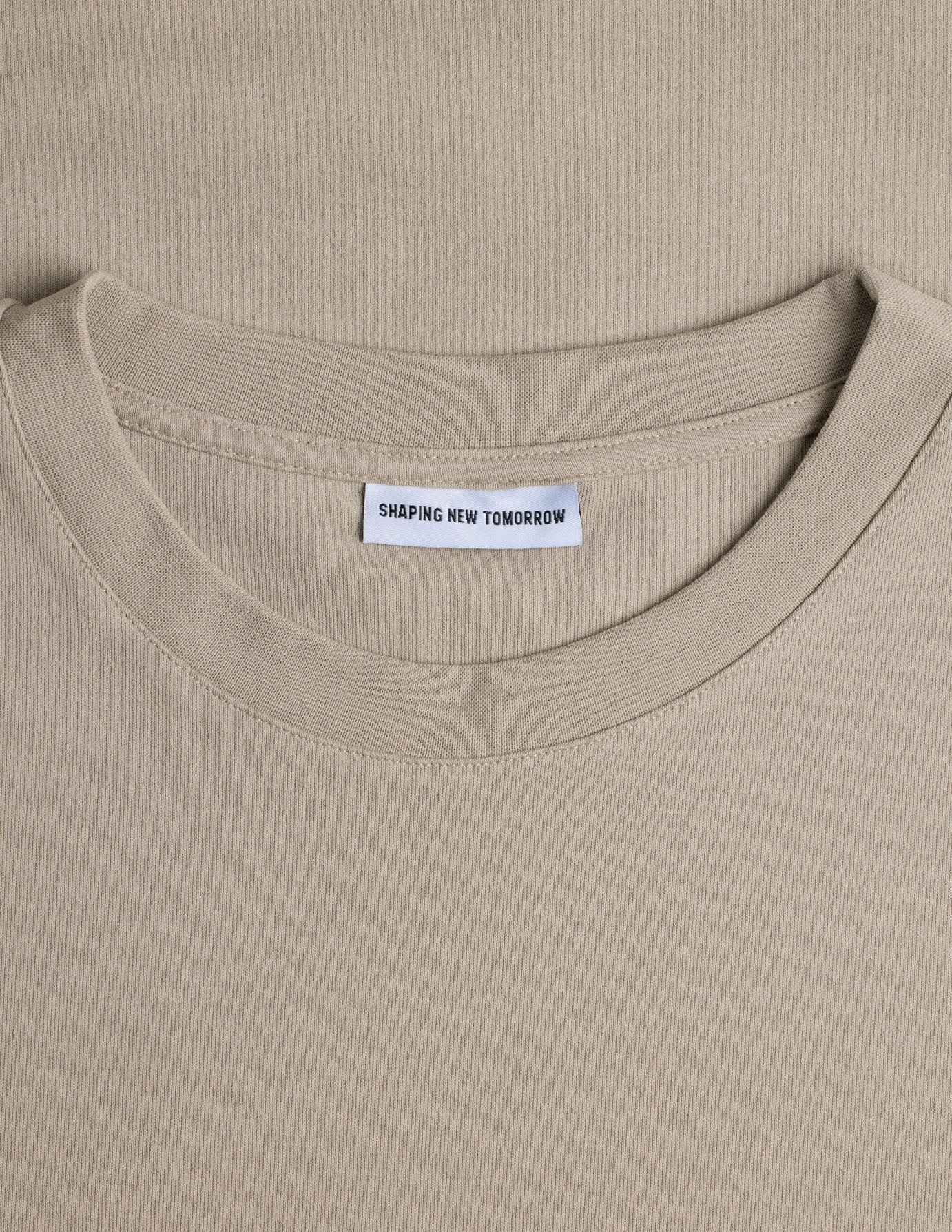 Heavy Box Fit T-shirt Stone Beige