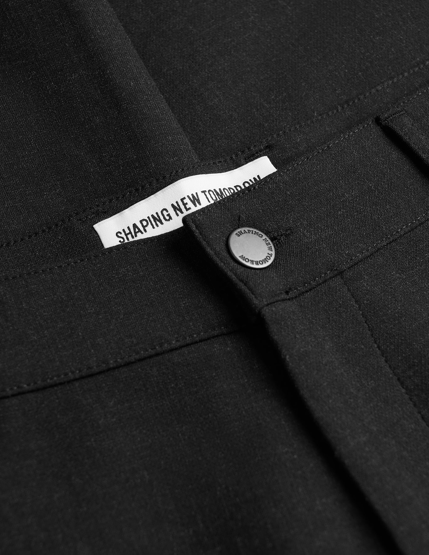 Heavy Edition Pants Regular Black Melange 2.0