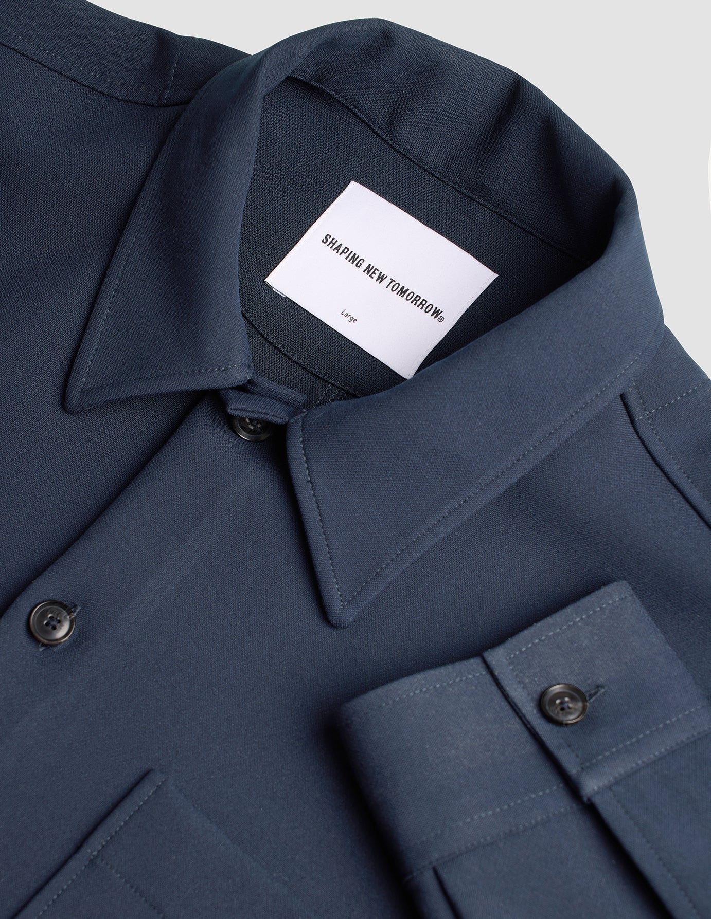 Heavy Edition Transitional Overshirt Dark Navy