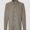 Heavy Edition Transitional Overshirt Khaki Melange