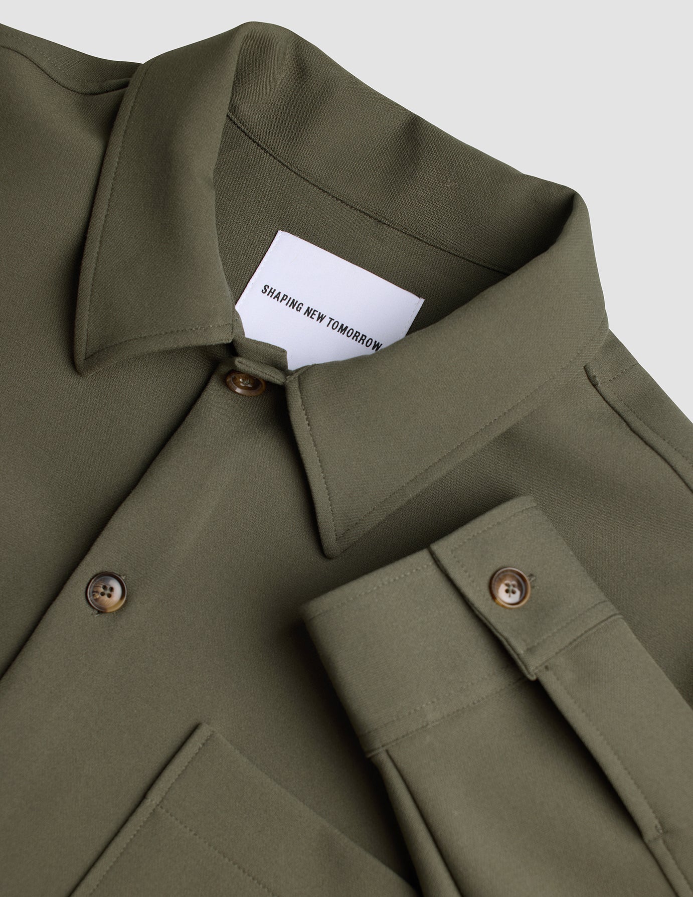 Heavy Edition Transitional Overshirt Nightfall Green
