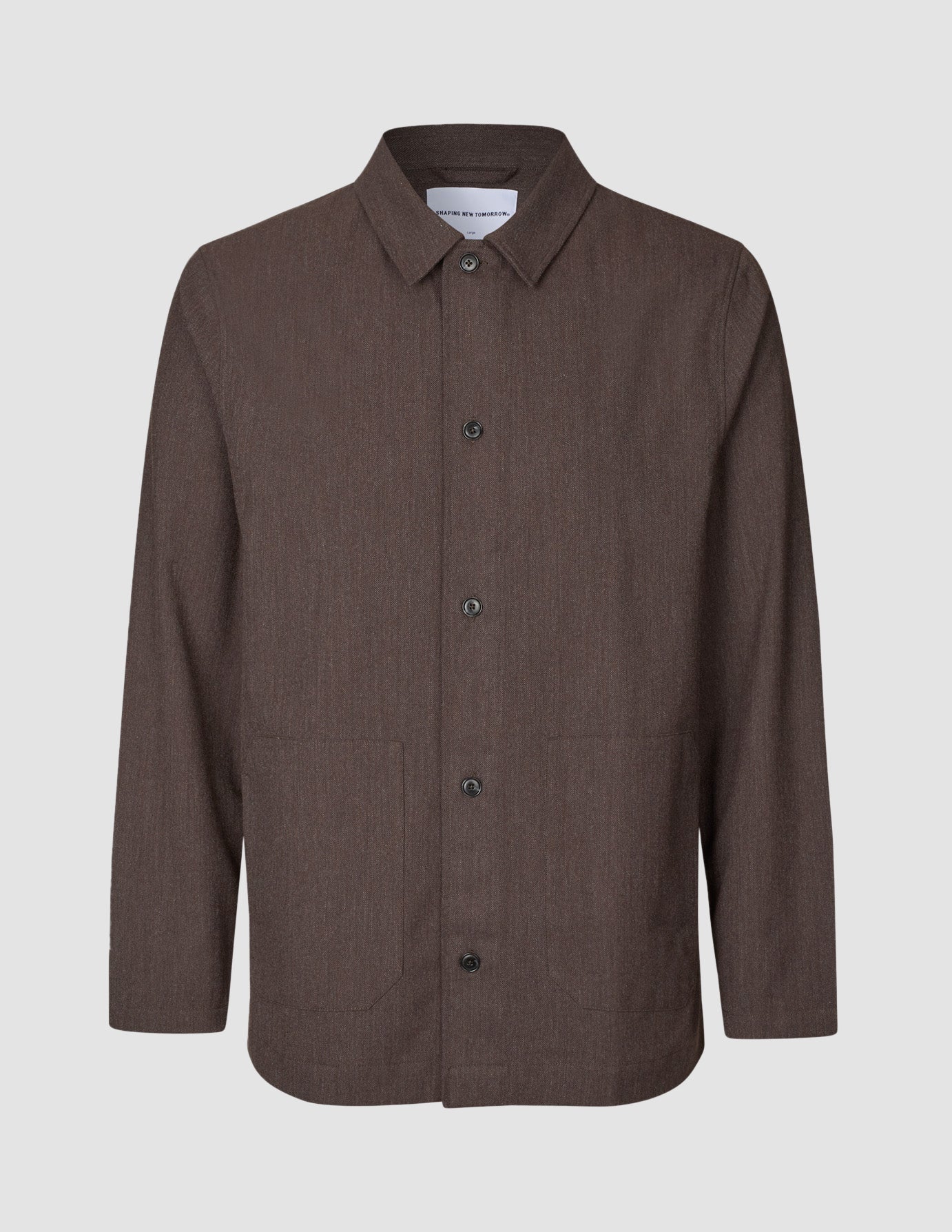 Heritage Overshirt Ash Brown