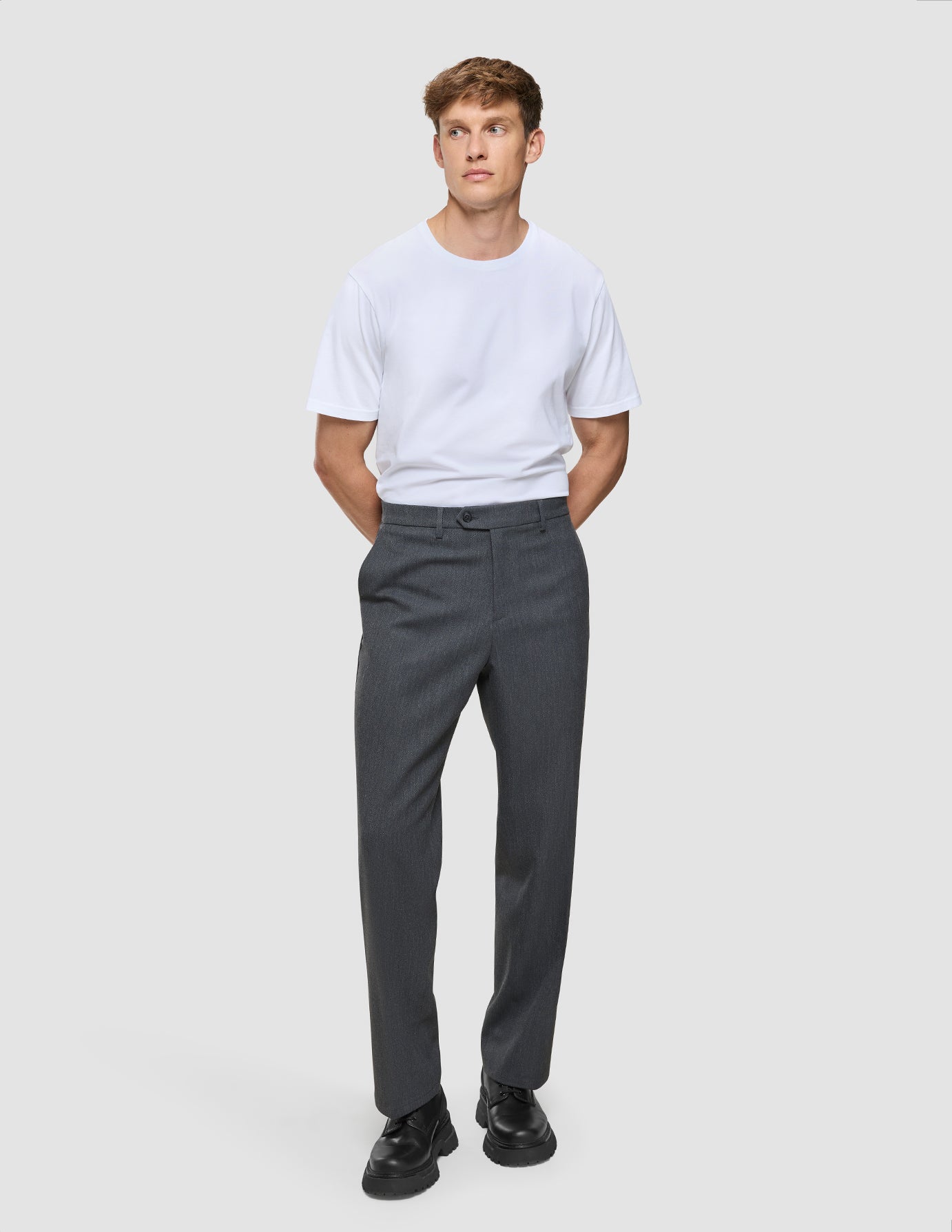 Heritage Pants Relaxed Fit Stone Grey