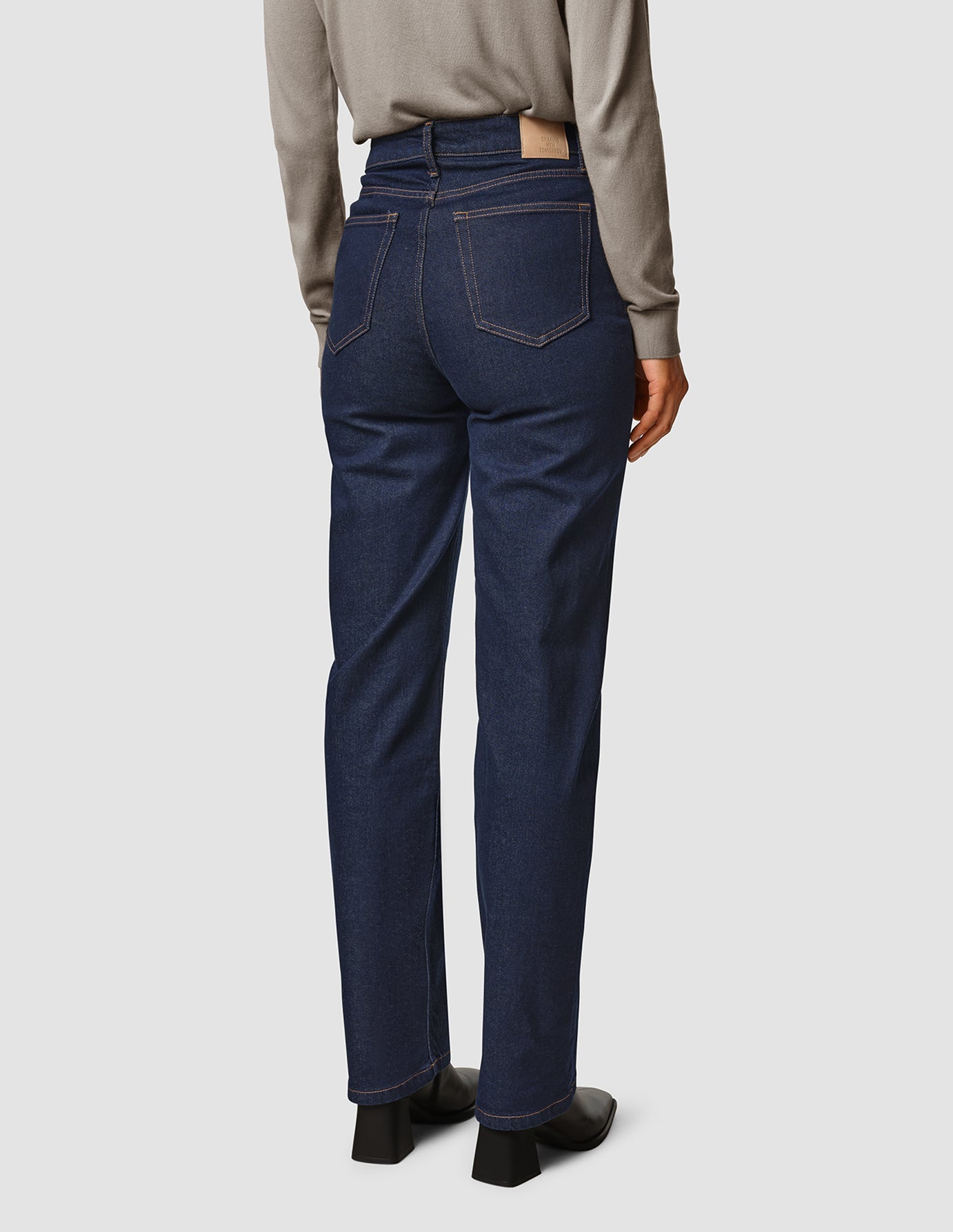 Jeans Straight Fit Dark Blue