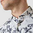 Lightweight Classic Shirt Navy Flower Regular