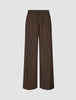 Women's Linen Pants Relaxed Espresso