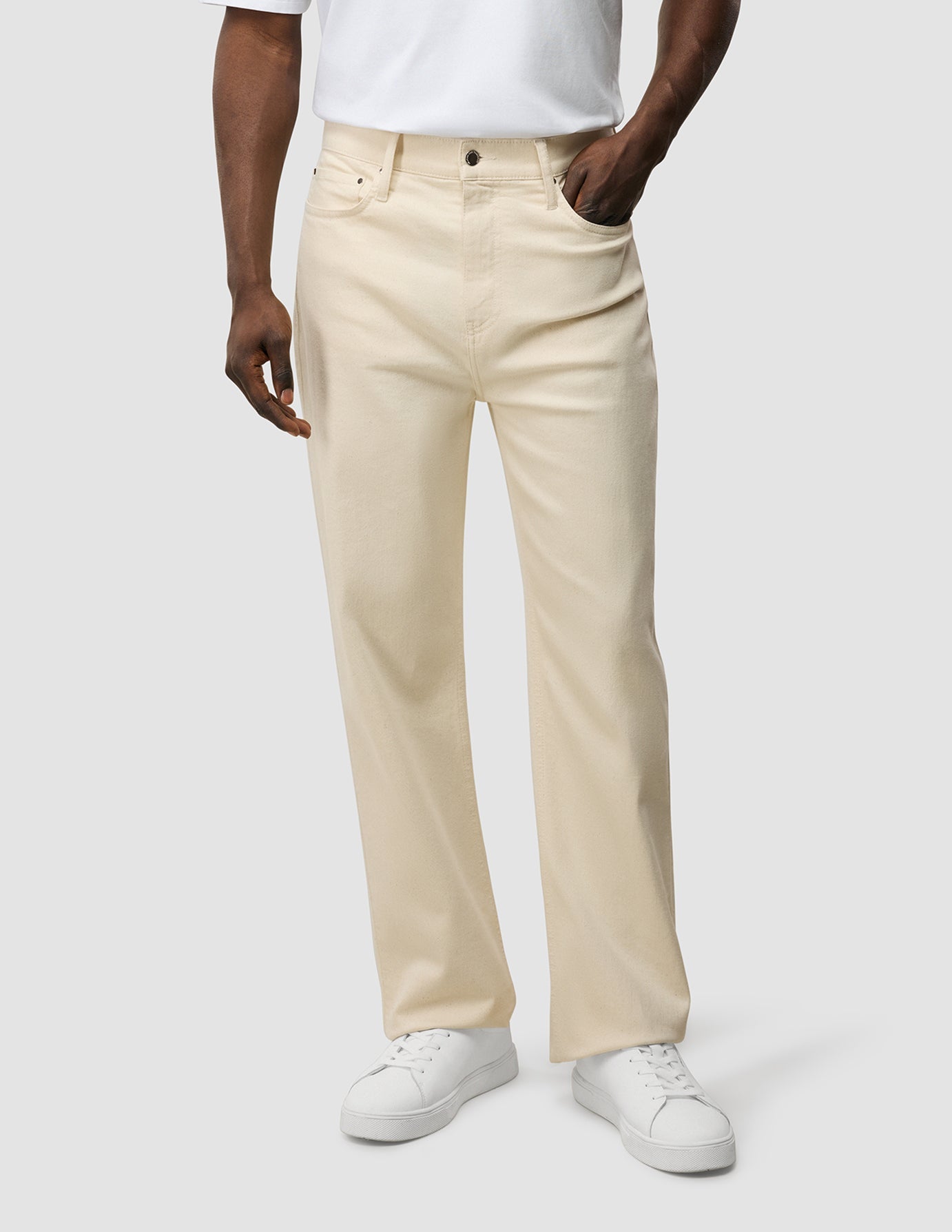 Luca Jeans Relaxed Fit Off White