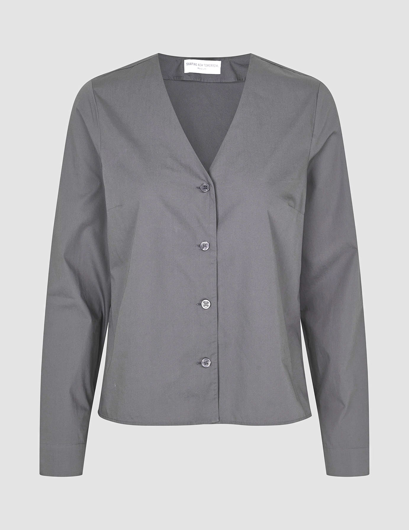 Madison Blouse Steel Grey