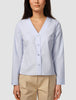 Madison Blouse Powder Blue