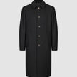 Maxi Wool Coat Black