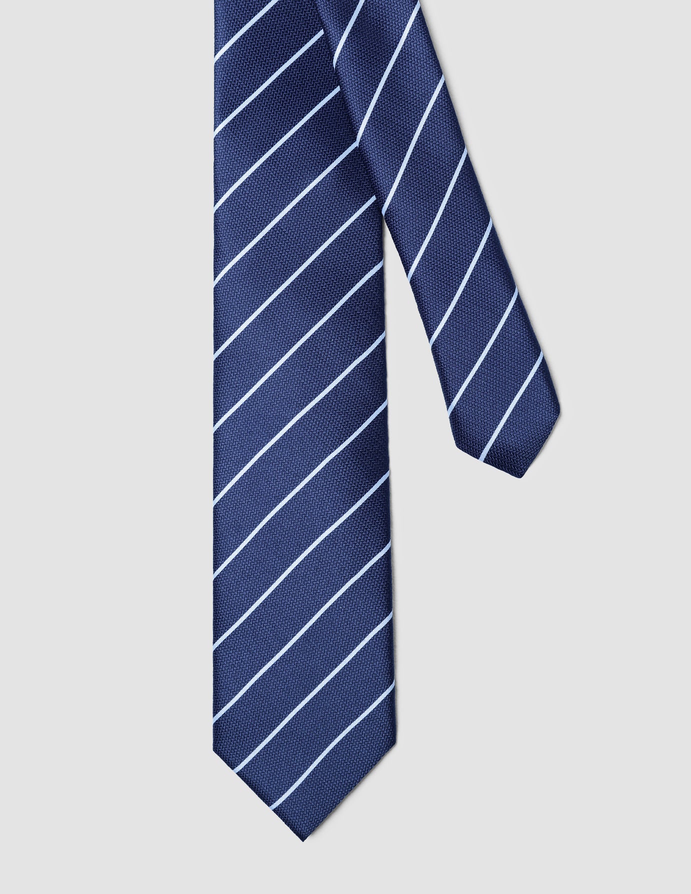 Tie Structure Navy lines