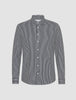 Classic Shirt Navy Stripes Slim