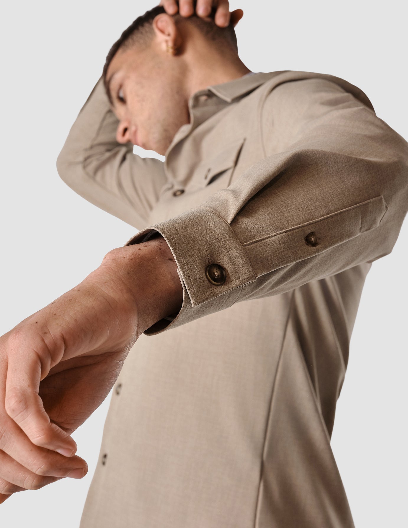 Overshirt Sand Grain