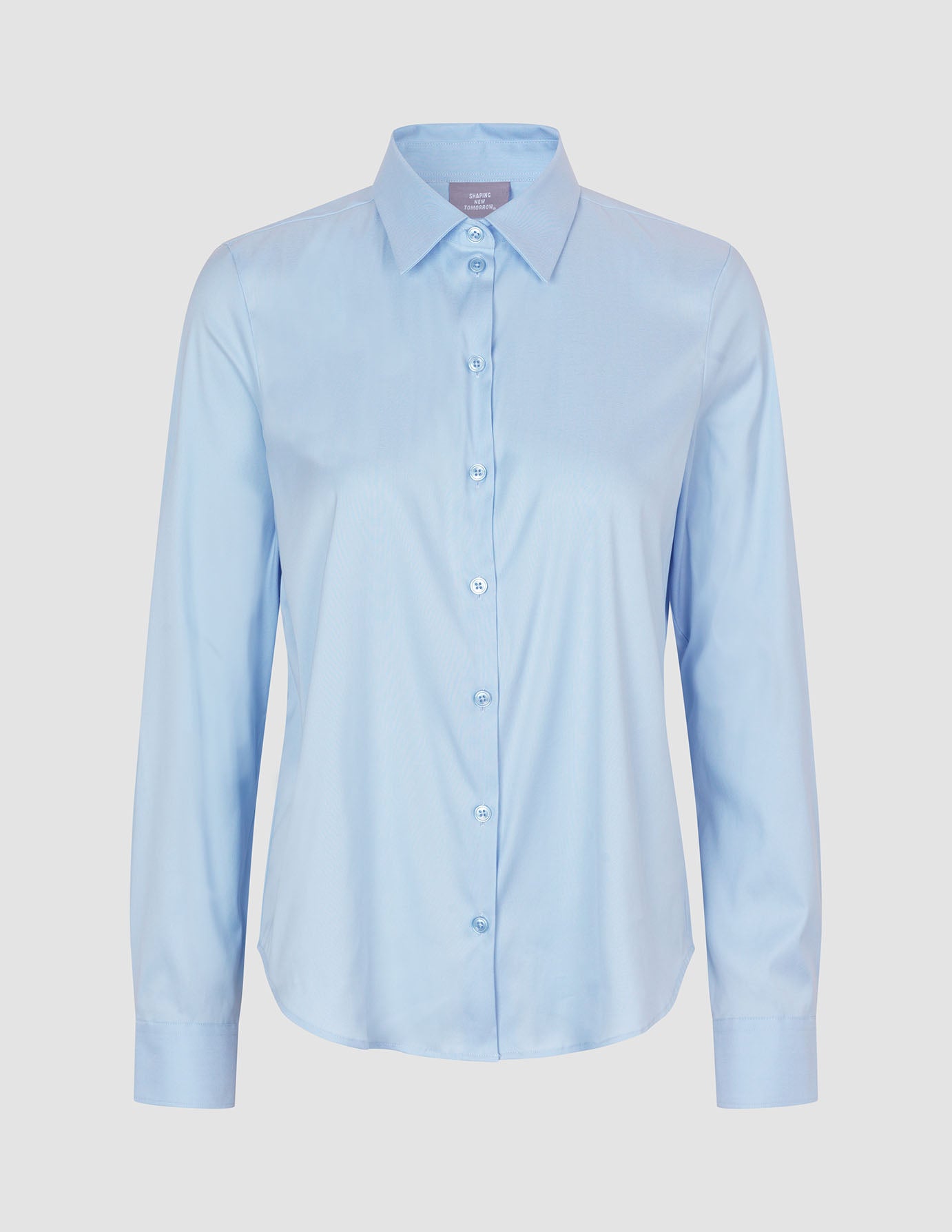Women's Oxford Shirt Sky Blue Slim