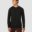 Premium Merino Crewneck Black