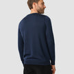 Premium Merino Crewneck Navy