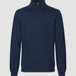 Premium Merino Half Zip Navy