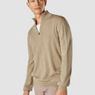 Premium Merino Half Zip Sahara