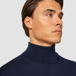 Premium Merino Turtleneck Navy