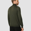 Premium Merino Turtleneck Nightfall Green