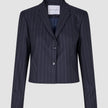 Raina Suit Nightsky Pinstripe Blazer and Wide Pants