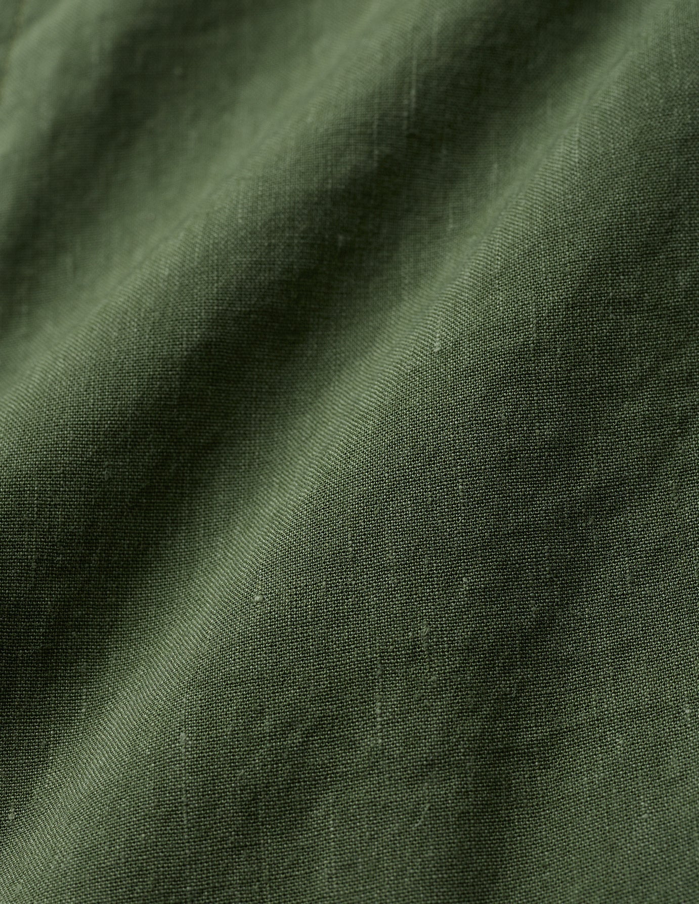 Refined Linen Pants Clover Green