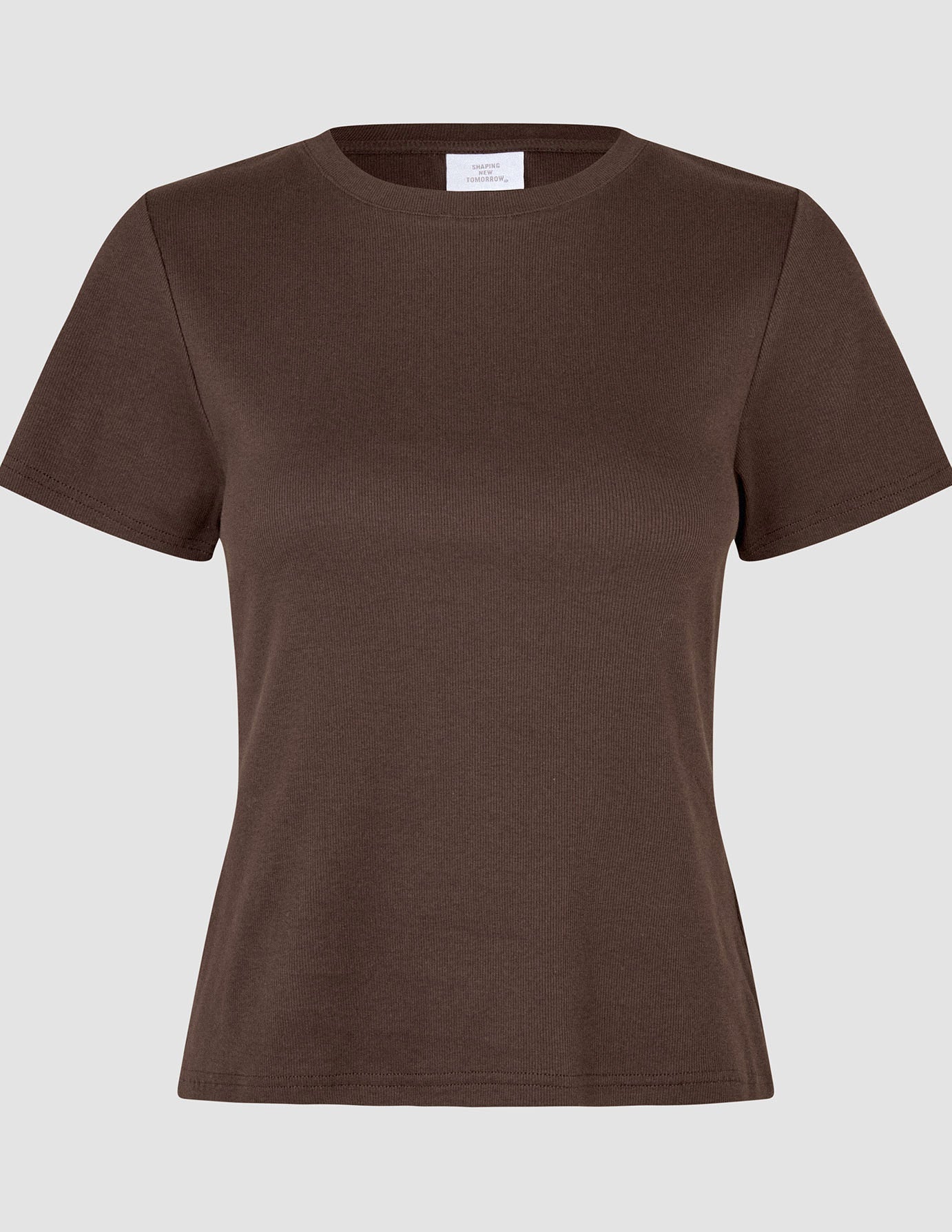 Women's Rib T-Shirt Espresso